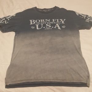 Born Fly shirt sleeve shirt